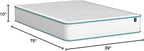 ZINUS 10 Inch Tight Top Spring Mattress, Twin, Innerspring Mattress, CertiPUR-US Certified, Mattress in A Box