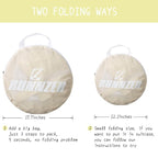 Pack N Play Tent, Baby Crib Tent to Keep Baby from Climbing Out, Pop Up Crib Net for Pack and Plays, Mini Cribs & Play Yards, See-Through & Breathable Mesh Crib Canopy, Beige, R07s-beige