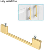 Pack Gold Cabinet Pulls 3.75 Inch Handles - Kitchen Cabinet Hardware - Drawer Pulls