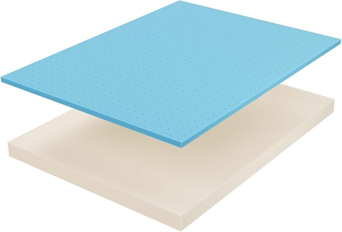 Modway Aveline Gel Infused Memory Mattress with CertiPUR-US Certified Foam, King, White