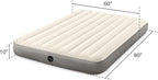 Intex Dura-Beam Standard Air Mattress, Queen, Fiber-Tech | 10in Height | 600lb Capacity | Pump Sold Separately | Pack of 3