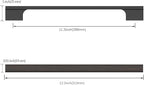 Asidrama 10 Pack 11.3 Inch(288mm) Oil Rubbed Bronze Kitchen Cabinet Handles, Cabinet Pulls Kitchen Cabinet Hardware for Cupboard Drawer Pulls
