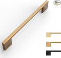 10 Pack Champagne Bronze Cabinet Pulls 6.25 Inch Cabinet Handles Kitchen Cabinet Hardware Kitchen Handles for Cabinets Champagne Dresser Pulls Kitchen Pulls