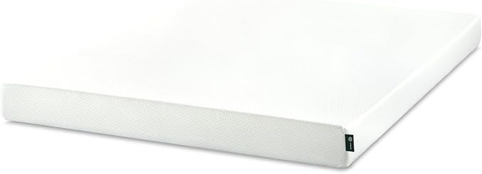 ZINUS 6 Inch Green Tea Memory Foam Mattress, King, Fiberglass Free, Patented Custom Contour Support, Sturdy Base Foam, CertiPUR-US Certified, Mattress in A Box, White