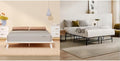 Siena 8” Queen Mattress & Foldable Metal Platform Bed Frame - Medium Firm Memory Foam - 180 Night Mattress Trial - Premium Pressure Relieving Layers - Easy Tool Free Set Up - Holds Up to 800 Pounds
