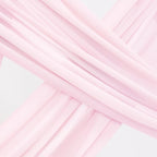 Socomi Wedding Arch Draping Fabric 3 Panels 29" x 19Ft Blush Pink Sheer Chiffon Curtain Drapes 6 Yards for Wedding Ceremony Birthday Party Decoration