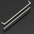 Amerdeco 10 Pack Brushed Satin Nickel Cabinet Pulls 10 Inch(256MM) Hole Centers Kitchen Cabinet Handles Hardware Kitchen Handles for Cabinets Cupboard Handles Drawer Pulls ZH0041