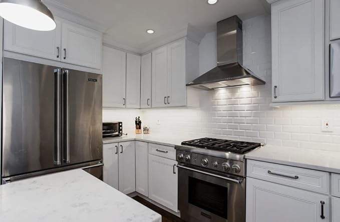 12V LED Hardwire Kitchen Light Kit with 10 Panels, Dimmable LED System Included,Cool White ~ 6000 K Series, Under Cabinet Lights with 40W Driver