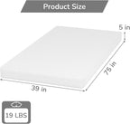 PayLessHere | Twin Mattress | 5 Inch | Green Tea Gel Memory Foam | Medium Firm Feel | Bed-in-a-Box | CertiPUR-US Certified | Fiberglass Free | Cooling & Breathable | Pressure Relief