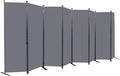 Room Divider 6FT Portable Room Dividers and Folding Privacy Screens, 176'' W Fabric Divider for Room Separation, 8 Panel Partition Room Dividers Freestanding Wall Divider Screen for Dorm Studio Office