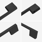 10 Pack Matte Black Cabinet Pulls 7.5 Inch Cabinet Handles Kitchen Cabinet Hardware Kitchen Handles for Cabinets Black Dresser Pulls Drawer Handle