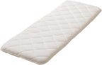 EMOOR Japanese Futon Mattress CLASSE Small-Twin Made in Japan White, Foldable Floor Sleeping Bed Tatami Mat