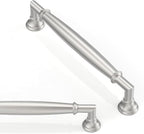 10 Pack Brushed Satin Nickel Cabinet Pulls 5 Inch(128mm) Kitchen Cabinet Handles Solid Zinc Alloy Cabinet Hardware Drawer Pulls