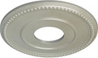 Ekena Millwork CM12BRFCS 12-1/2" x 3-7/8" x 3/4" Bradford Ceiling Medallion, Flash Copper