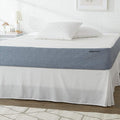 Amazon Basics Memory Foam Mattress, Medium Firm, Cooling Gel, Full Size Mattress, CertiPUR-US® Certified Foam, 75 x 54 x 10 inches, White/Gray
