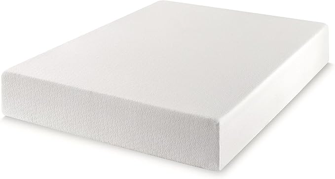 Best Price Mattress 12 Inch Full Mattress Bed-In-A-Box, Green Tea Memory Foam, White