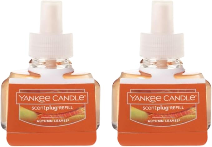Yankee Candle Scent Plug Refill, Autumn Leaves (Pack of 2)