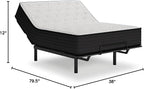Signature Design by Ashley Limited Edition Plush 12 Inch Hybrid Mattress with Gel Memory Foam and Edge Support for Cool Sleep and Pressure Relief, Twin XL, Fiberglass Free, Mattress In A Box