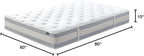 ZINUS 10 Inch Comfort Support Hybrid Mattress [New Version], Queen, Fiberglass Free, Medium Plush, Motion Isolation, Certified Safe Foams & Fabric, Mattress in A Box