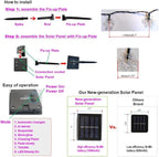 Solar Christmas Lights Outdoor Waterproof Decorations 20 Ft 30 LED Snowflake String Fairy Lights with 8 Lighting Modes for Wedding, Party, Tree, Room, Garden, Patio, Yard, Home
