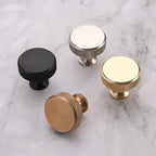 Asidrama 20 Pack Matte Black Kitchen Cabinet Knobs Knurled Dresser Knobs Drawer Knob Cabinet Hardware Aluminum Knob for Dresser Drawers
