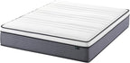 ZINUS 12 Inch True Support Hybrid Mattress [New Version], Queen, Fiberglass Free, Medium Feel, Motion Isolation, Certified Safe Foams & Fabric, Mattress in A Box