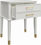 CosmoLiving by Cosmopolitan Westerleigh End Table, White
