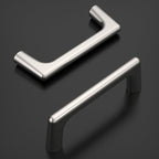 Amerdeco 10 Pack Brushed Satin Nickel Cabinet Pulls 3 Inch(76MM) Hole Centers Kitchen Cabinet Handles Hardware Kitchen Handles for Cabinets Cupboard Handles Drawer Pulls ZH0041