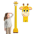 Personalized Growth Chart for Wall, Wooden Height Chart for Kids, Cute Height Measurement for Child/Girls/Boys, Baby and Toddler's Playroom/Kid's Room/Nursery Decor, Giraffe