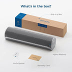 Inofia Twin Size Mattress, 14 inch Hybrid Twin Mattress in A Box,Ultra Comfort Memory Foam Layer, Medium Feels, Cooling Breathable Cover,Low Motion Transfer Supports for Any Sleep Position