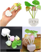 Color Change Led Night Light w/Smart Sensor, Plug-in Night Lights for Kids Adults Cute Mushroom Night Light Lamp Bedroom Home Decor Light Wall Lamps NightLight