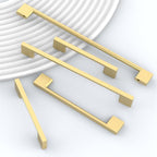 10 Pack Gold Cabinet Pulls 8.8 Inch Handles for Kitchen Cabinets and Drawers - Hardware