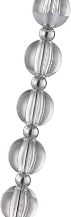 Agata Table Lamp – Modern Luxury Lamp for Bedroom or Living Room, Compact Statement Lighting (15" x 15" x 27.5")