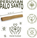 Palo Santo Premium Sticks 1 lb (454 gr) Bulk Smudging Wholesale High Resine Natural Certified from Peru (NOT Ecuador). Ethically Sustainably Harvested. Protection, Spiritual Cleansing