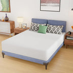 PayLessHere Queen Mattress 12 Inch Gel Memory Foam Mattress with Breathable & Washable Soft Fabric Zippered Cover,Supportive & Pressure Relief Bed Mattress,CertiPUR-US Certified,White，Fiberglass Free