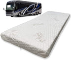 Foamma 5” x 28” x 75” Camper/RV Travel Memory Foam Bunk Mattress with Cover, Made in USA, Comfortable, Travel Trailer, CertiPUR-US Certified