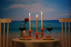GMWD 3 Pcs Glass Candle Holder Set Clear, Pink Candlesticks Holders Pillar Taper Candles Tealight Stand for Wedding Centerpieces Home Decorations Dining Table