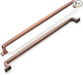 Khtumeware 2 Pack 12 Inch Cabinet Handles - Brushed Antique Copper Pulls for Kitchen Drawers and Cabinets - Hardware for Cupboards