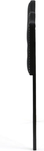 Christopher Knight Home Silas Velvet Headboard, Queen / Full, Black / Black
