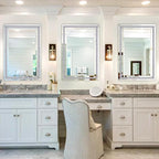 Rectangular Large Decorative Mirror for Decor, 28" X 40" Living Room Wall Mirror with Crystal Glass Frame, Beveled Unique Glamourous Elegant Design, Bathroom, Entrance, Bedroom Decor