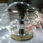 100ft LED Rope Lights, 720Led White Rope Lights for Outside, Connectable Rope Light, Indoor Outdoor Rope Lights Waterproof for Party, Wedding, Background, Trees, Pool, Eaves Decorations