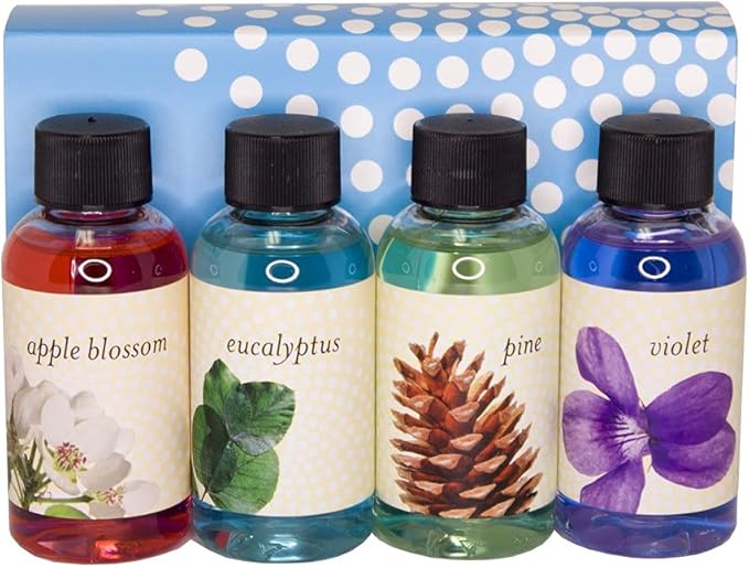 RAINBOW and RainMate Genuine (Apple, Eucalyptus, Pine, Violet) Fragrance Pack
