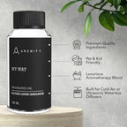 My Way Diffuser Oil, Inspired by 1 Hotel Miami Beach, 3.3 Fl Oz, 100 mL, Hotel Scent Diffuser Oil, My Way Aromatherapy Blend of Essential Oils for Home & Office, Leather & Sandalwood Scent.