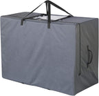 Cuddly Nest Folding Mattress Storage Bag - Heavy Duty Carry Case for Tri-Fold Guest Bed (Fits 6" Twin & Twin XL Mattress,Grey)