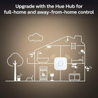 Philips Hue BR30 85W Smart LED Light Bulbs - White Ambiance - 4 Pack - 1200LM - E26 - Indoor - Control with App - Compatible with Alexa Google Assistant, and Apple Homekit