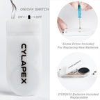 CYLAPEX 6 Pack Green Fairy Lights String Battery Operated Fairy Lights Firefly Lights LED Starry String Lights 3.3ft 20 LEDs Silvery Copper Wire for Christmas DIY Decoration Costume Wedding Party