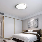 TALOYA LED Ceiling Light Living Room White, 15.8 Inch Thin Flat Modern Flush Mount Lighting Fixture for Bedroom,5 Color Temperatures in 1, 24w Round 0.94 Inch Thickness