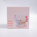 Axolotl Gifts, Cute Axolotl Night Light, Animal Silicone Nursery Lamp with Dimming and Timing Function, Cute Axolotl Decor Lights