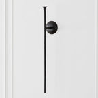 Z Gallerie Aspar Wall Sconce Long Candle Holders in Black Finish, Retro Chic Wall Decor for Living Room, Dining Room & Bathroom, Vintage Candle Wall Sconce with Timeless Appeal(Candles not Included)