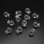 20 Pcs Crystal Dresser Knobs,Diamond Shape Cabinet Knobs Small Drawer Pulls,for Drawer Dresser Kitchen Cabinets Wardrobe Bathroom Cabinet Desk (20 x 16mm/0.78 "x 0.63")
